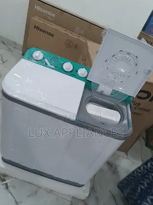 Hisense WM753-WSQB 7.5KG Top Load Twin Tub Washing Machine