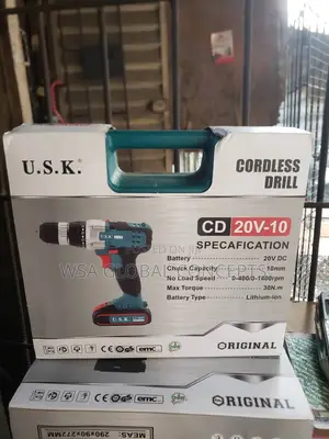 20 Volts Cordless Drill Machine