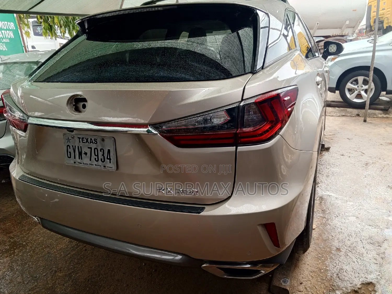 Lexus RX 350 AWD 2016 Gold