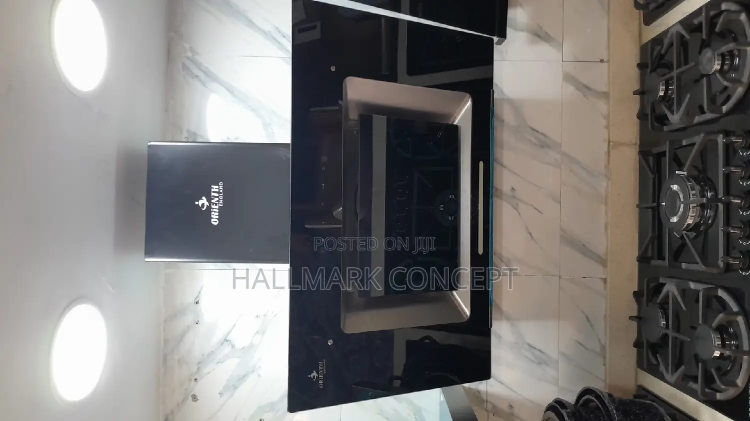5 Burners Inbuilt Extractor