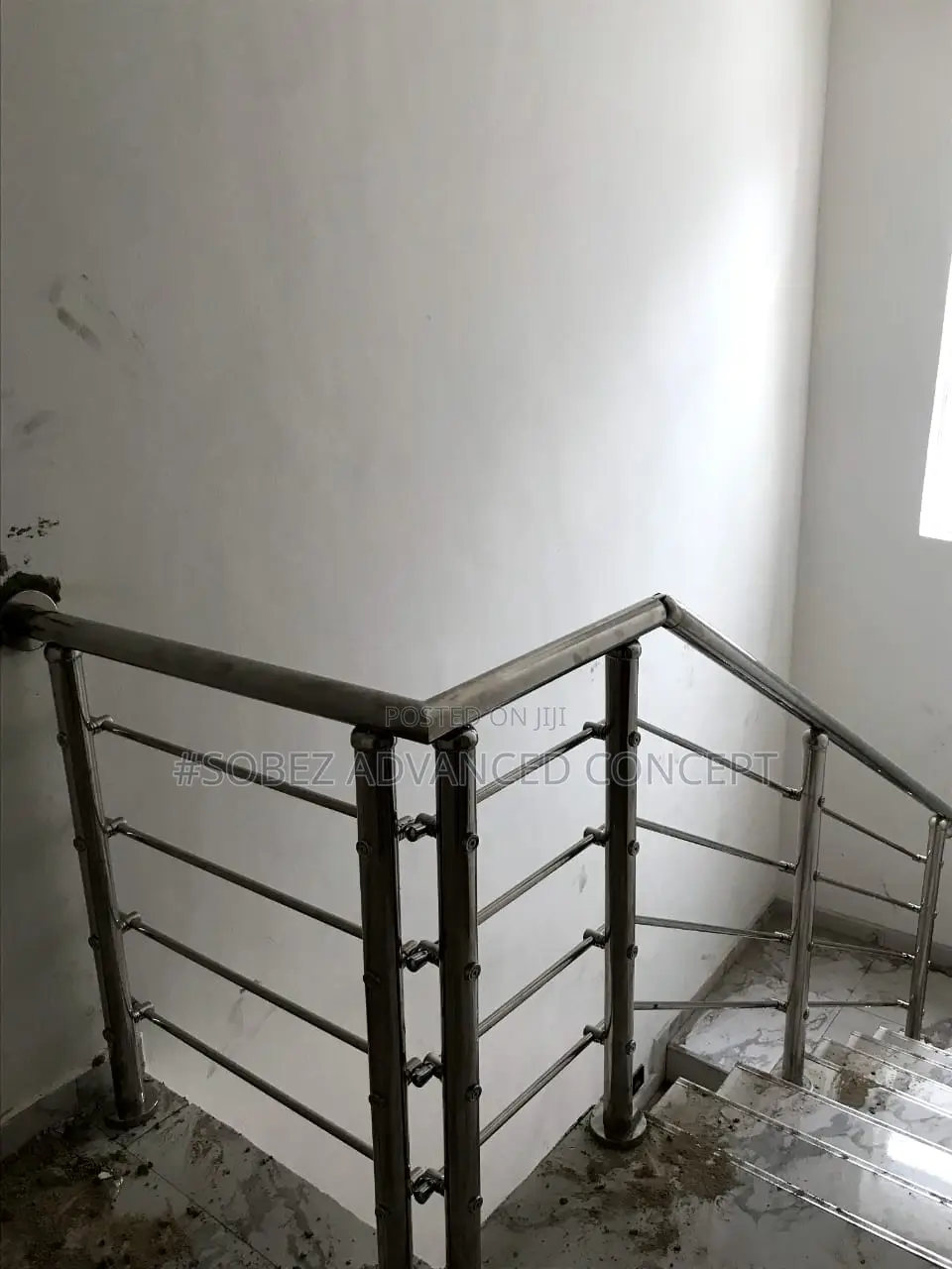 Stair Case Handrail Installation
