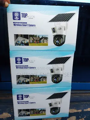 Top Vission 4g Double Lens Solar PTZ Camera ( V380 App )