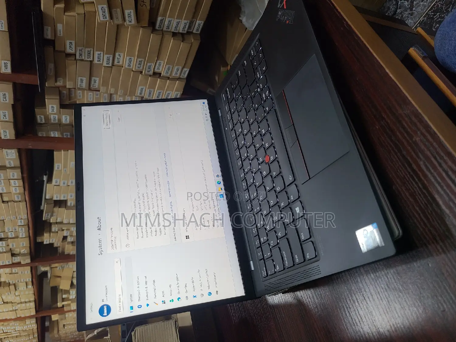 Laptop Lenovo ThinkPad X1 Carbon 8GB Intel Core I5 SSD 256GB