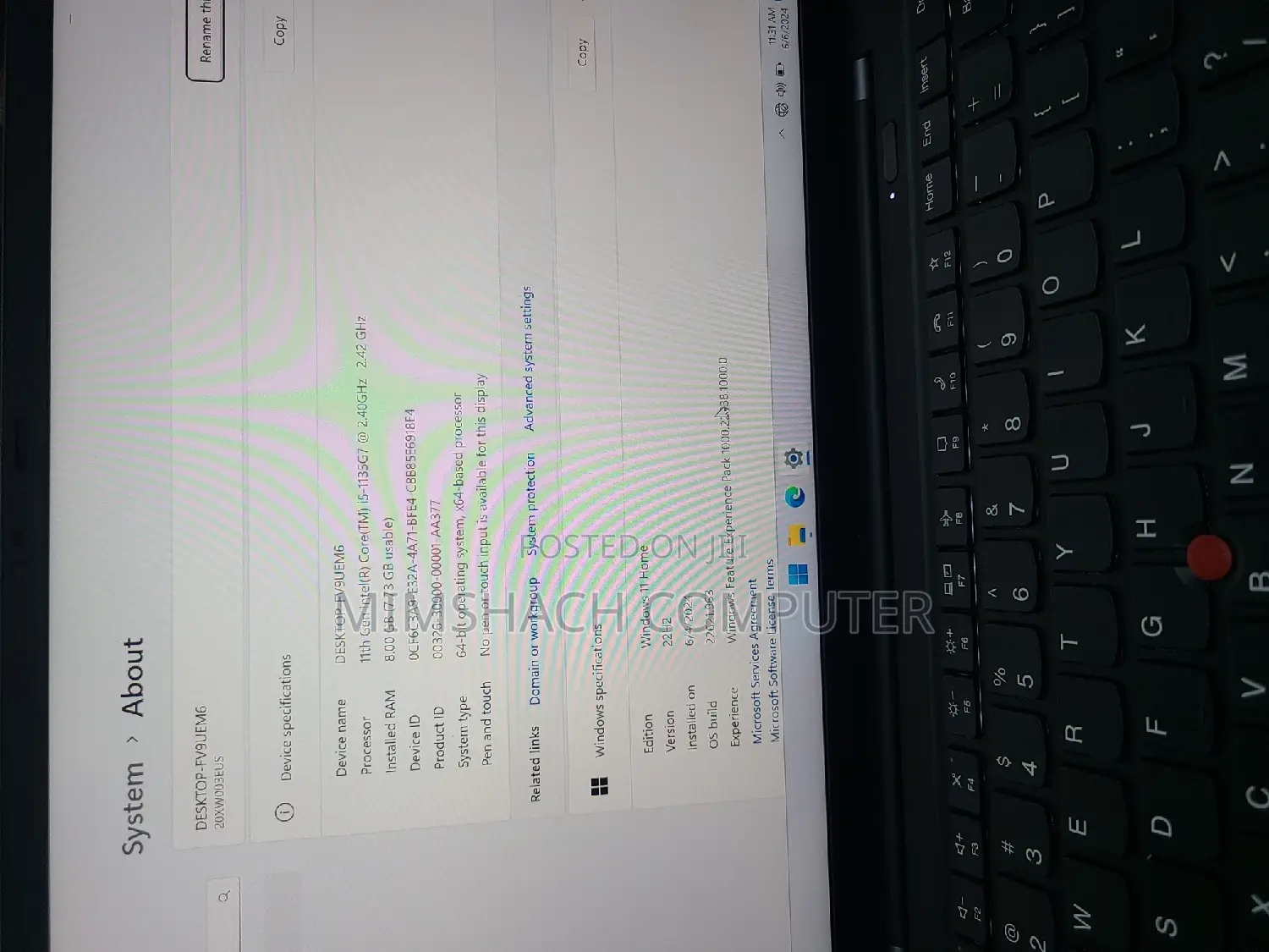 Laptop Lenovo ThinkPad X1 Carbon 8GB Intel Core I5 SSD 256GB