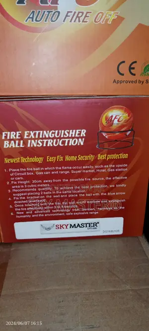 Fire Extinguisher Ball