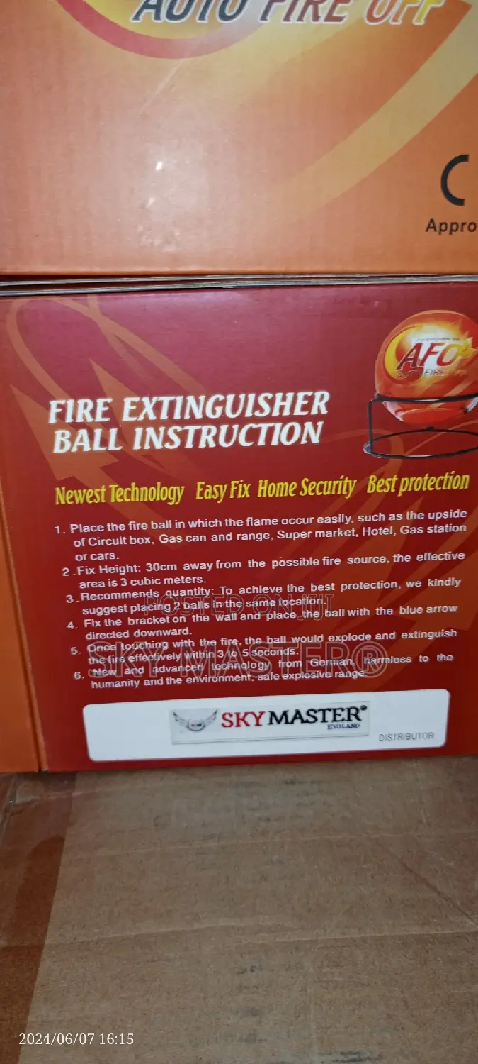 Fire Extinguisher Ball