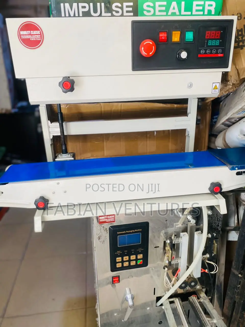 Continuous Band Sealing Machine