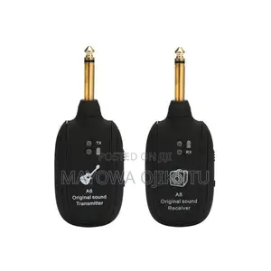 A8 Uhf Wireless Guitar Transmitter Receiver Set 730mhz 50m