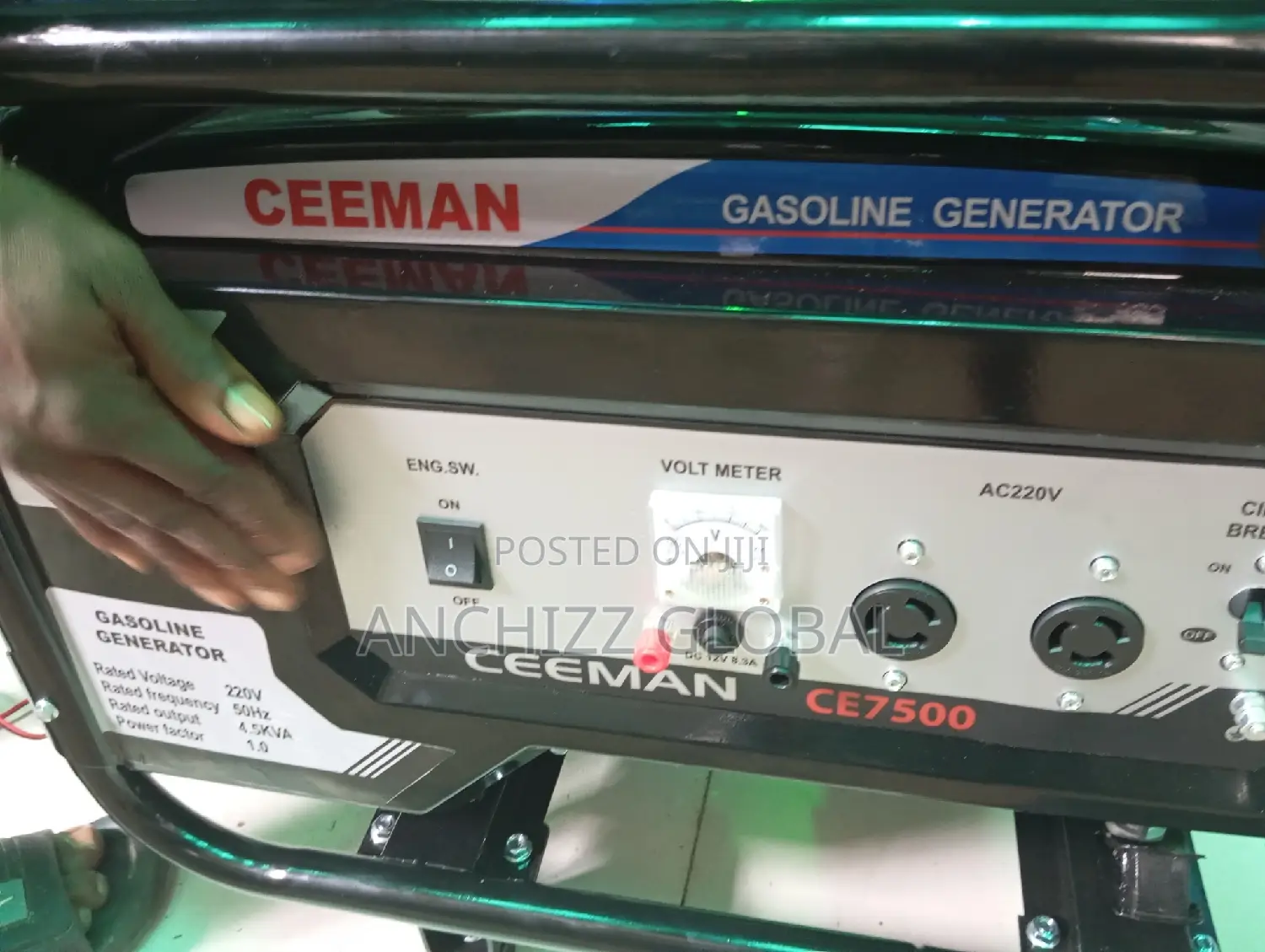 4.5 Kva Ceeman Manual Petrol Generator