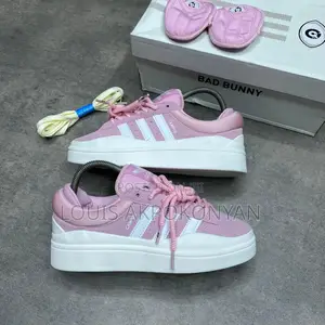 Adidas Campus X Bad Bunny Pink Sneakers