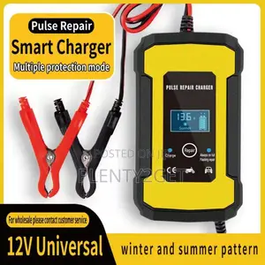 12V 6A Auto Battery Charger for Car,With Digital LCD Display