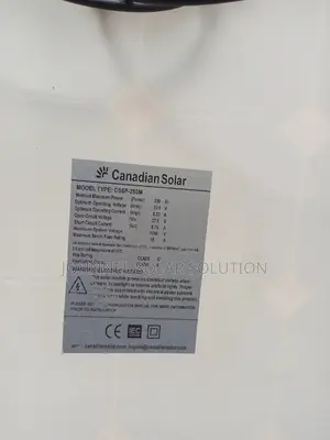 250watt 72cell Canadian Solar Panel
