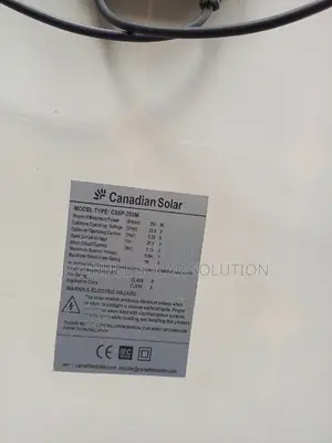 250w 72cell Canadian Solar Panel