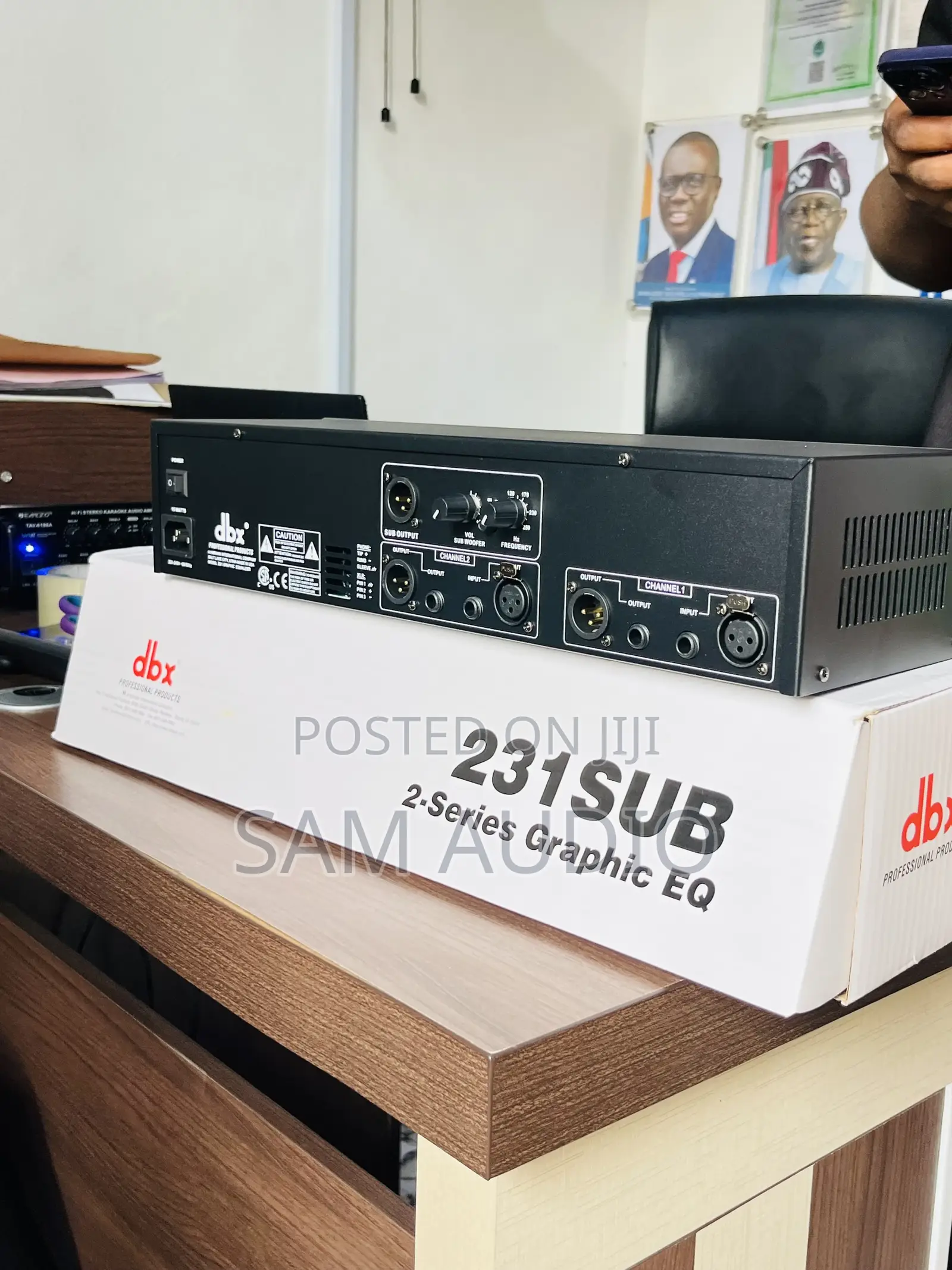 DBX Equalizer (Sub Out)