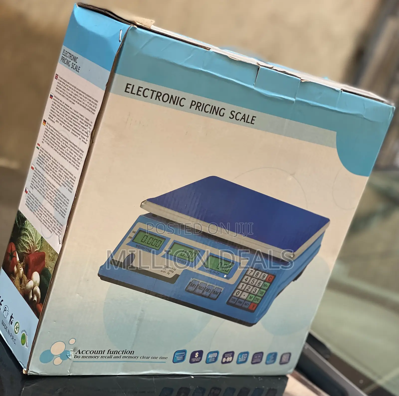 Unique 40kg Digital Electronic Pricing Scale