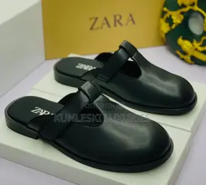 Original Zara Leather Half Shoes for Men