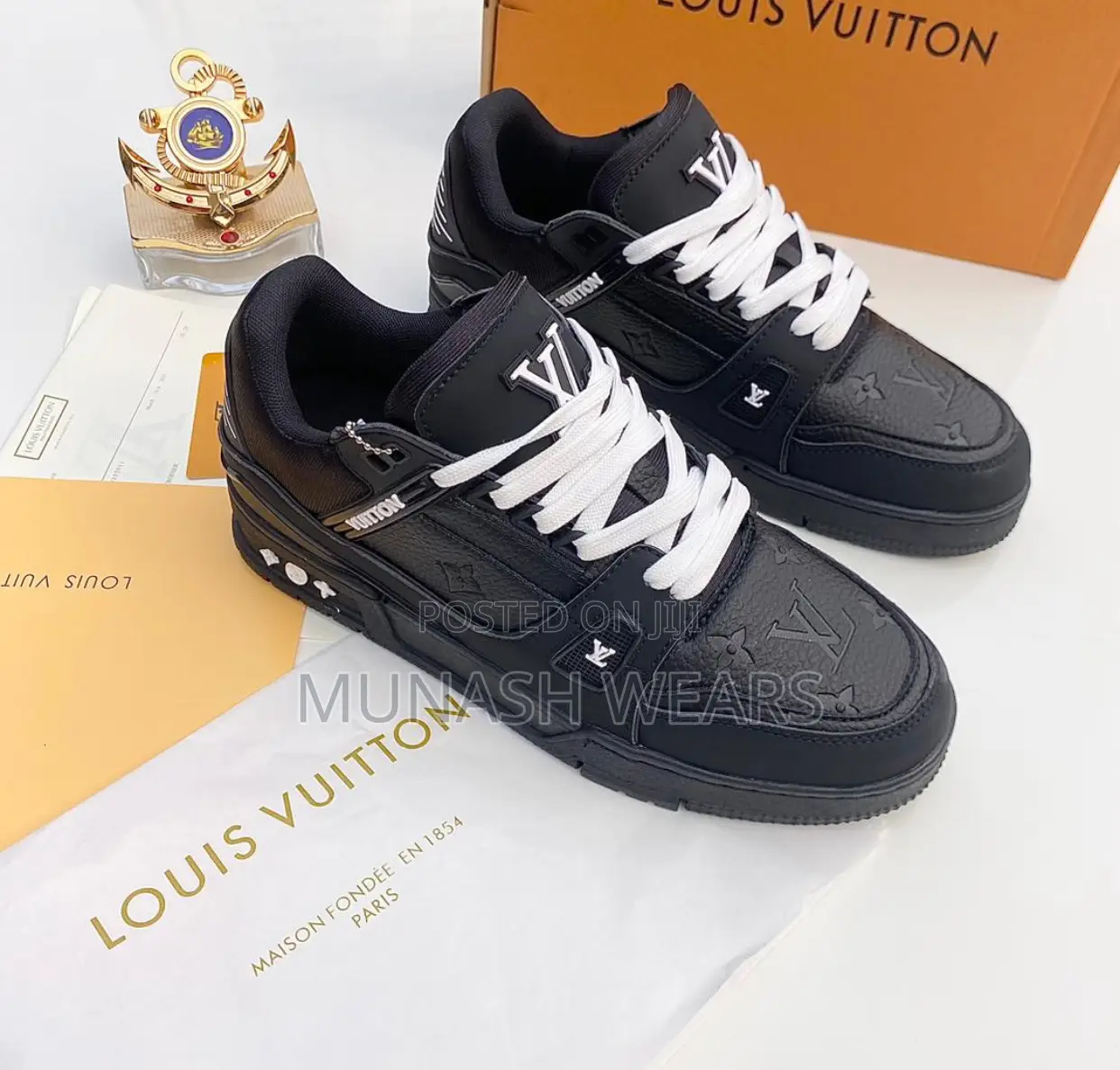 Louis Vuitton Leather Sneakers