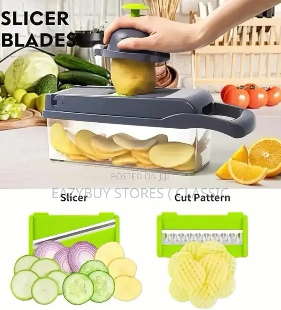16pcs Multifunctional Vegetable Slicer and Dicer