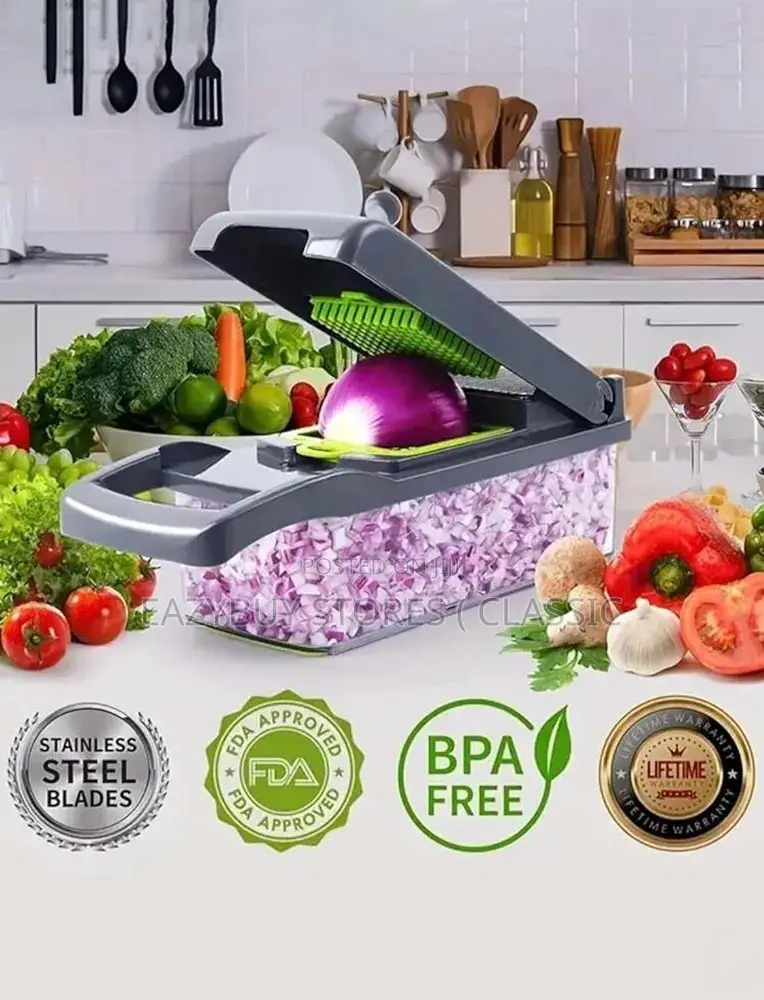 16pcs Multifunctional Vegetable Slicer and Dicer