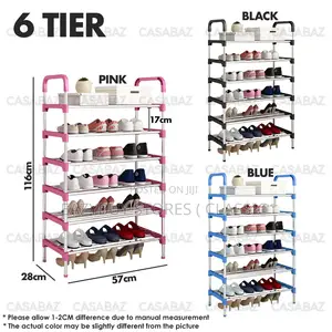 6 Layers Multifunctional Shoe Rack