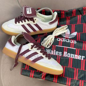 靴 WalesBonner x adidasSamba Pony Tonal Low Adidas x Wales Bonner Pony Tonal Samba Shoes – Extra Butter