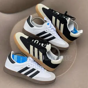Original Adidas Samba. Classic White Sneakers