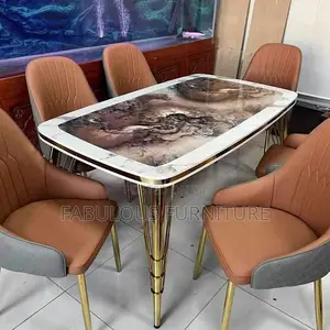High Quality Marble Top Dining Set