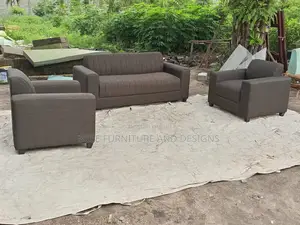 7 Sitter Set Dark Gray Couch
