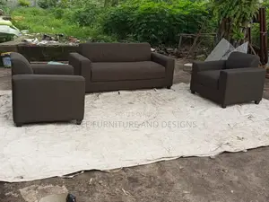 7 Sitter Set Dark Gray Couch