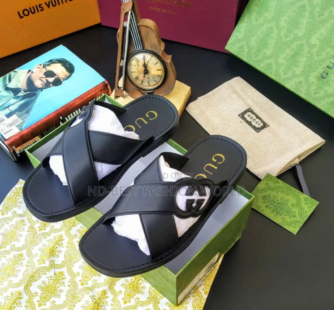 Pure Leather Slippers