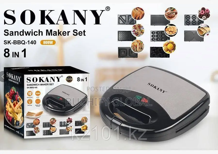 Sokany Sandwich Maker 8 in 1