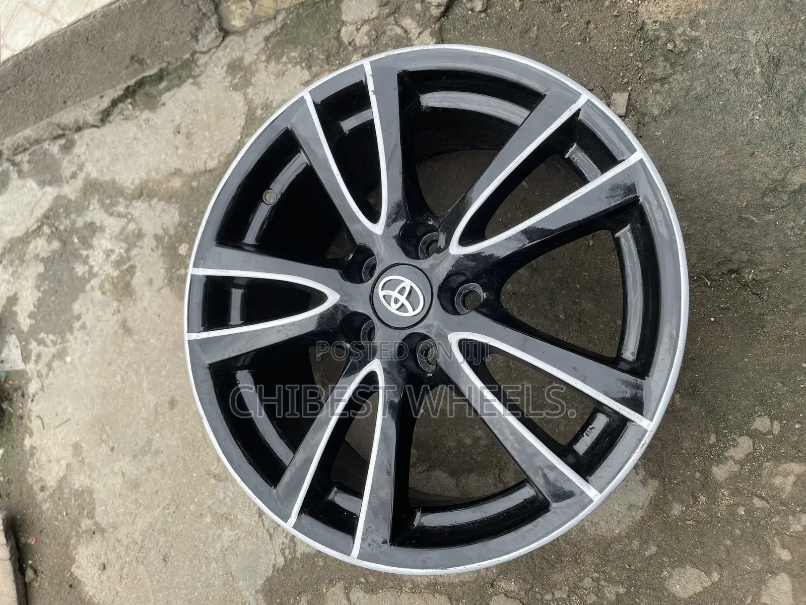 18 Rim Factory Toyota Wheels - Chibest Wheels. Price: ₦ 370,000 on Jiji ...