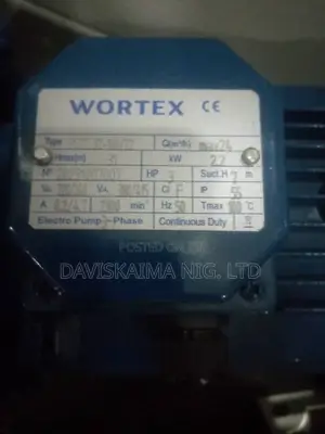 Wortex Centrifugal Pumps
