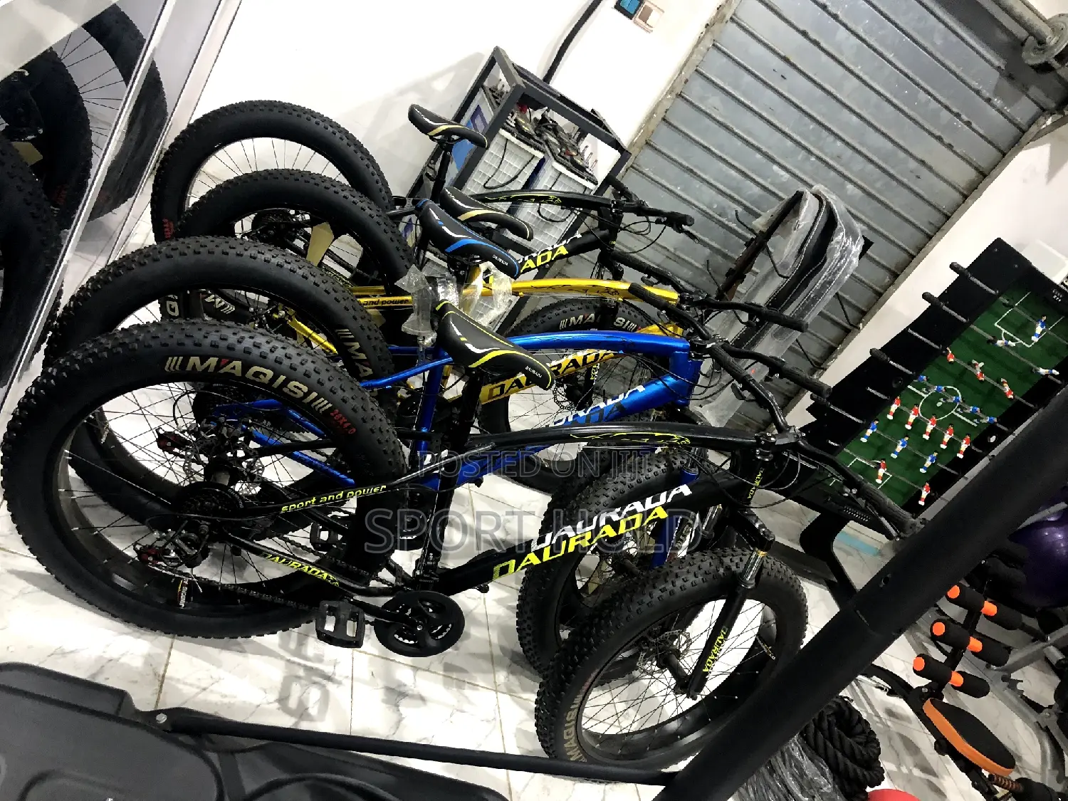 Flat Tyres Bicycle