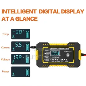 Car Battery Charger 12V / 6A Automatic Smart Battery Charger