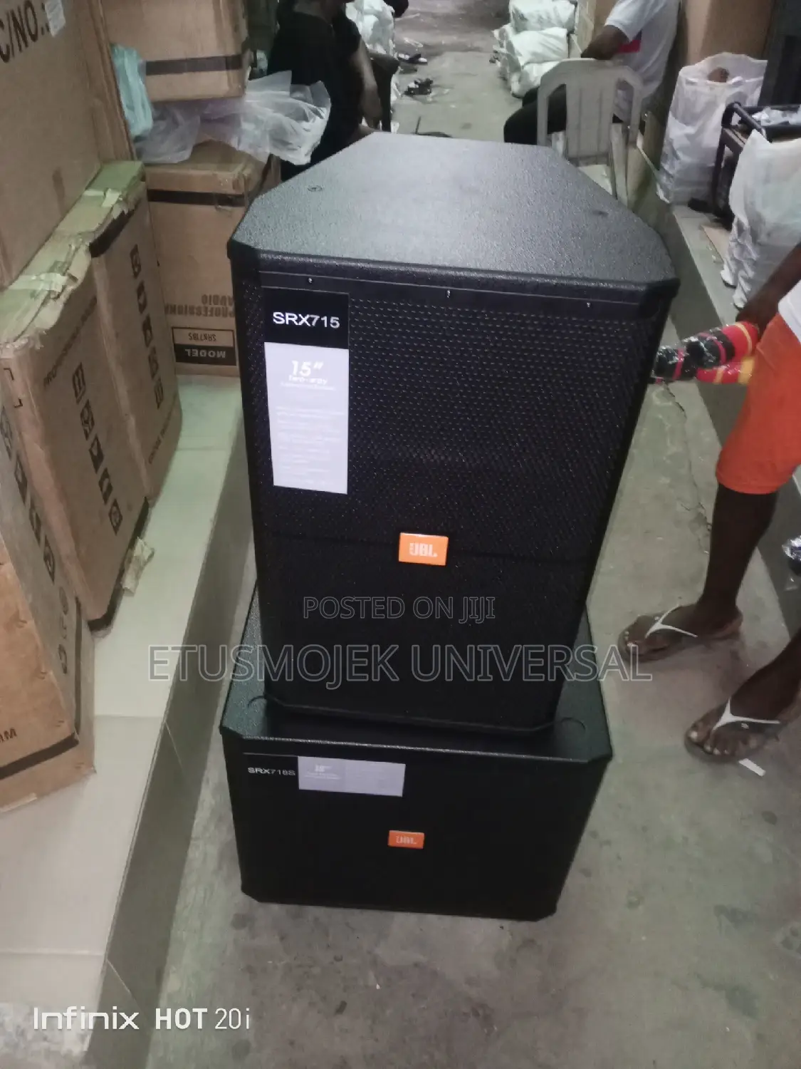 Pair of JBL Single SUB-WOOFER