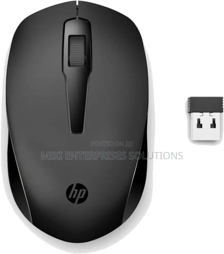 HP 150 Wireless Mouse (Black) - Up to 10 Month Battery