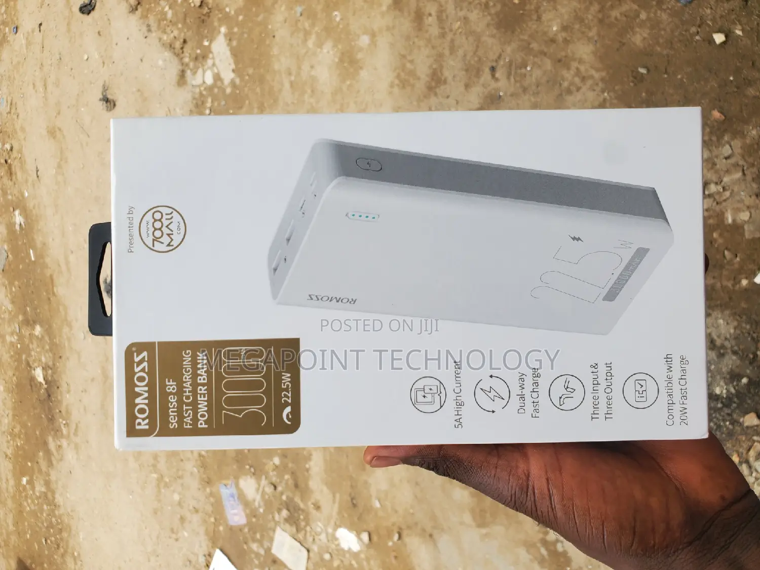 Romoss 30000mah Powerbank Sense 8F