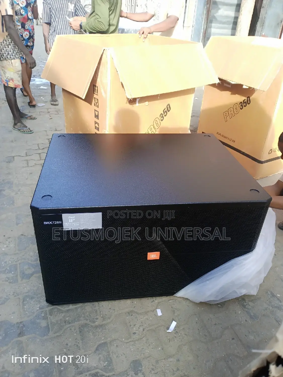 Pair of Powerful JBL Double Sub
