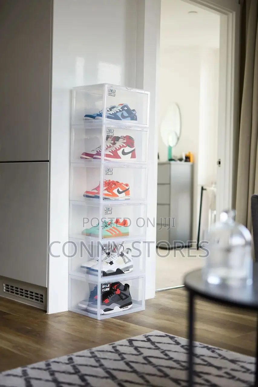 Transparent Shoe Boxes