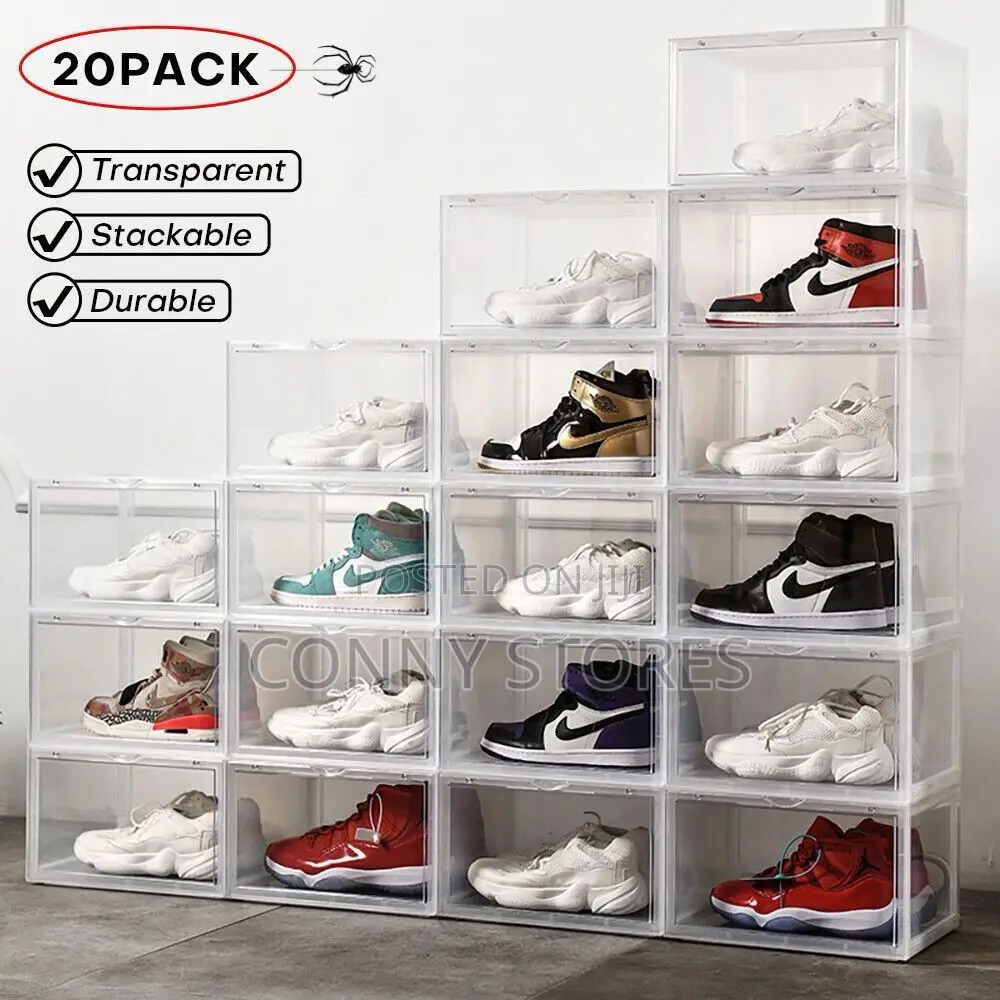 Transparent Shoe Boxes
