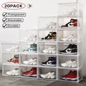 Transparent Shoe Boxes