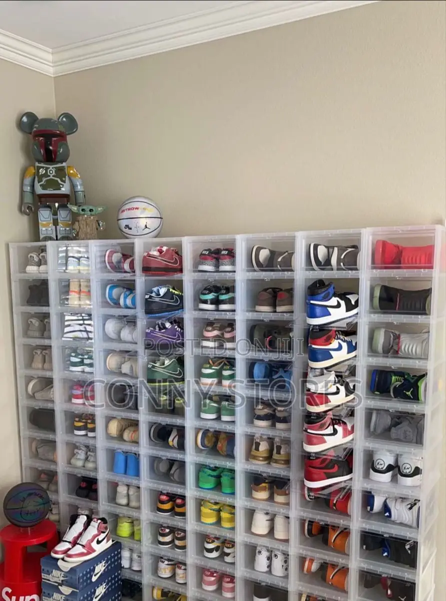 Transparent Shoe Boxes
