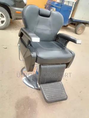 Imported Executive Saloon Rolling Recliner Barber Chair