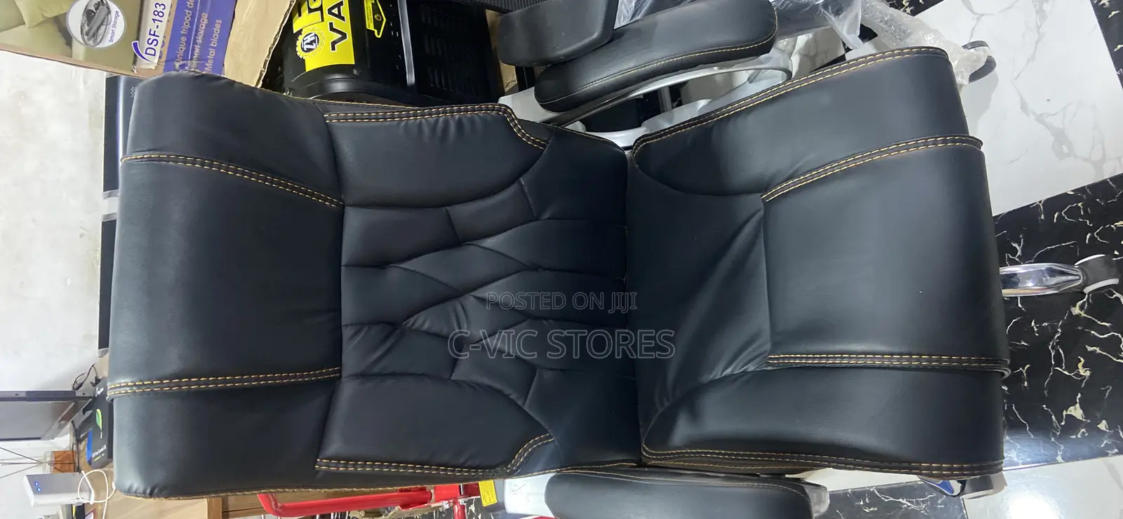 Executive High Back Leather Office Chair