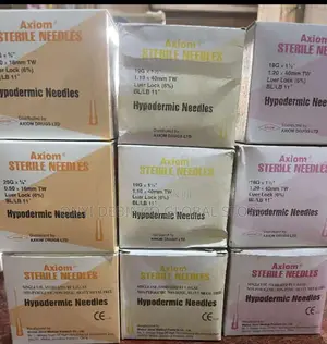 Sterile Hypodermic Disposable Needles 100 Pieces Per Pack