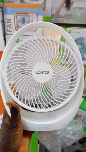Lontor Rechargeable Table Fan