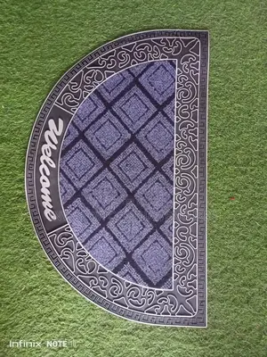 Half Moon Fancy Luxury Doormat