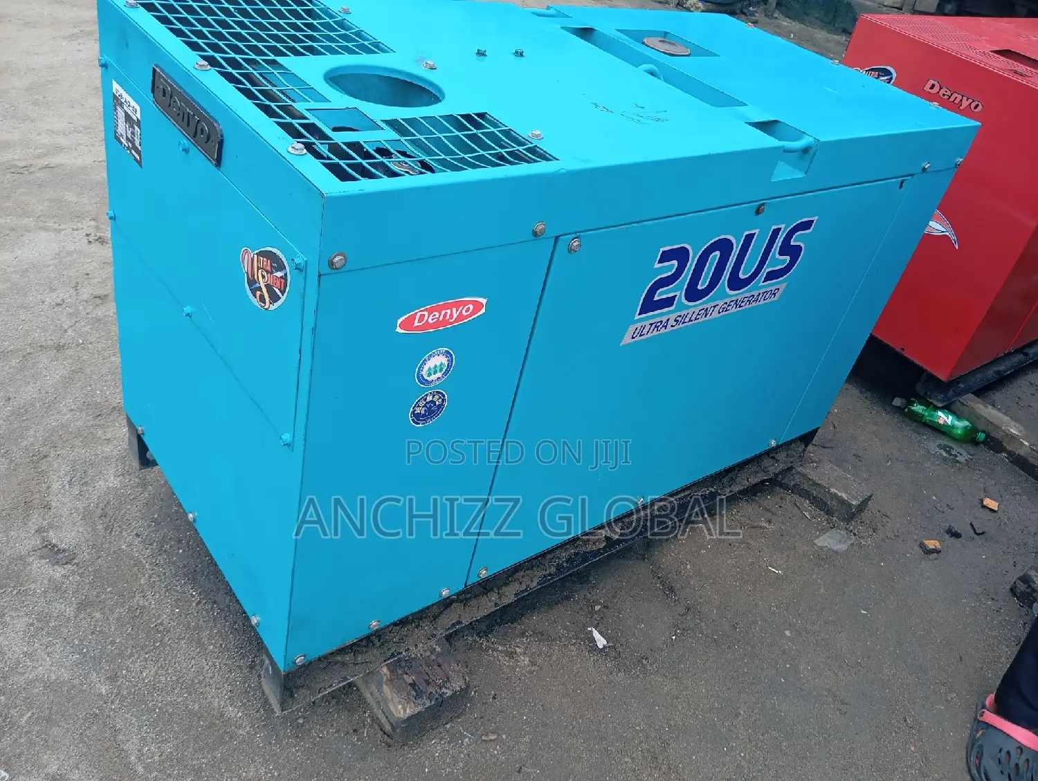 Denyo Japan 20kva Soundproof Generator