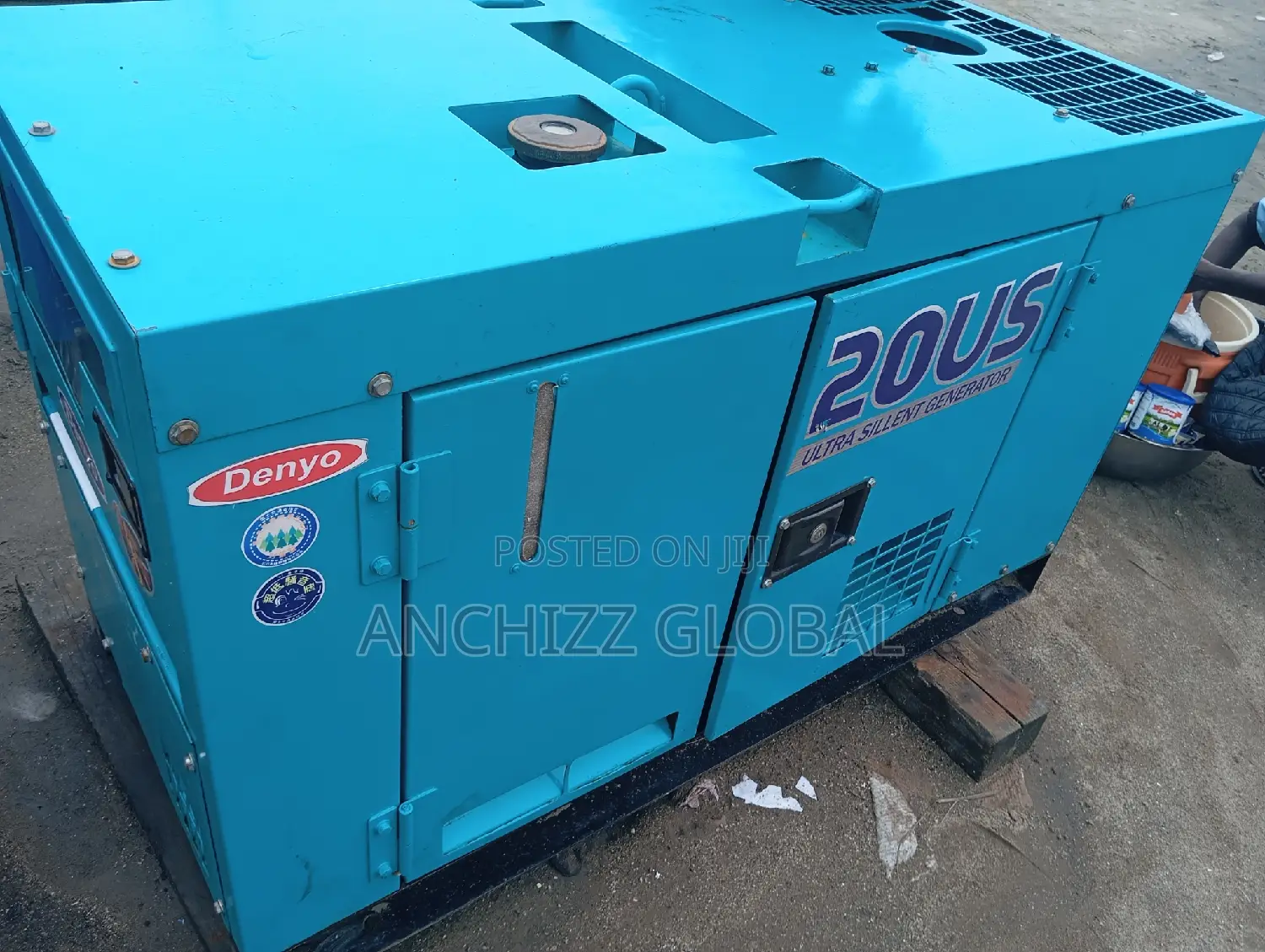 Denyo Japan 20kva Soundproof Generator